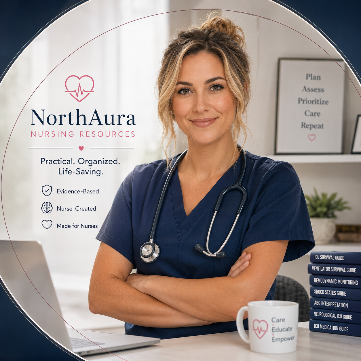 NorthAura Nursing Resources — practical, organized, life-saving guides created by nurses
