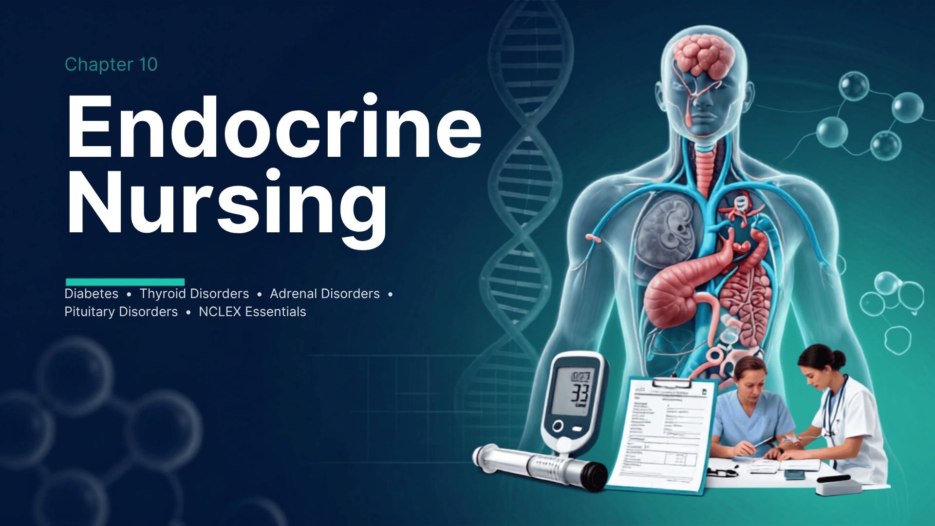 NCLEX bundle — Chapter 10: Endocrine Nursing cover page