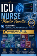 🫀 ICU Nurse Master Bundle. More than 300 Pages Divided Across individual Guides Digital Download PDF