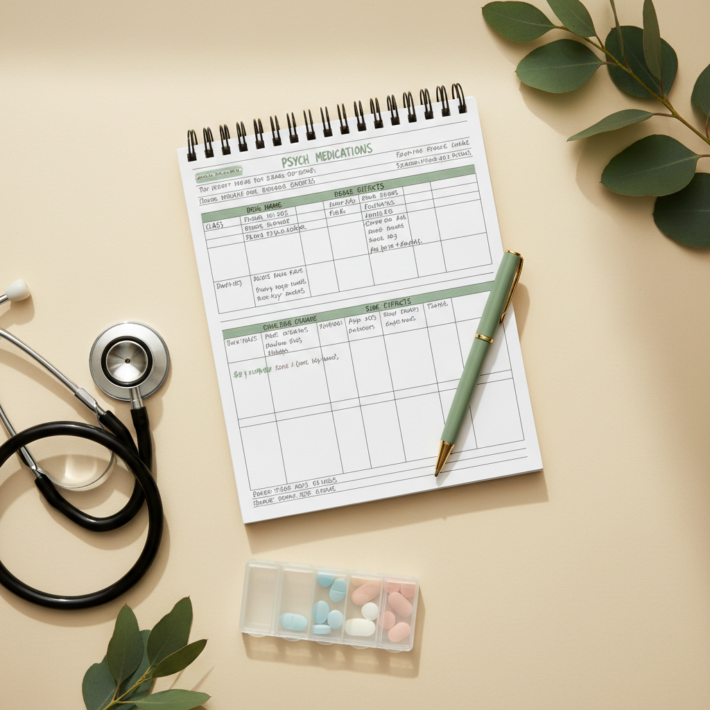 Psychiatric Medication Survival Pack